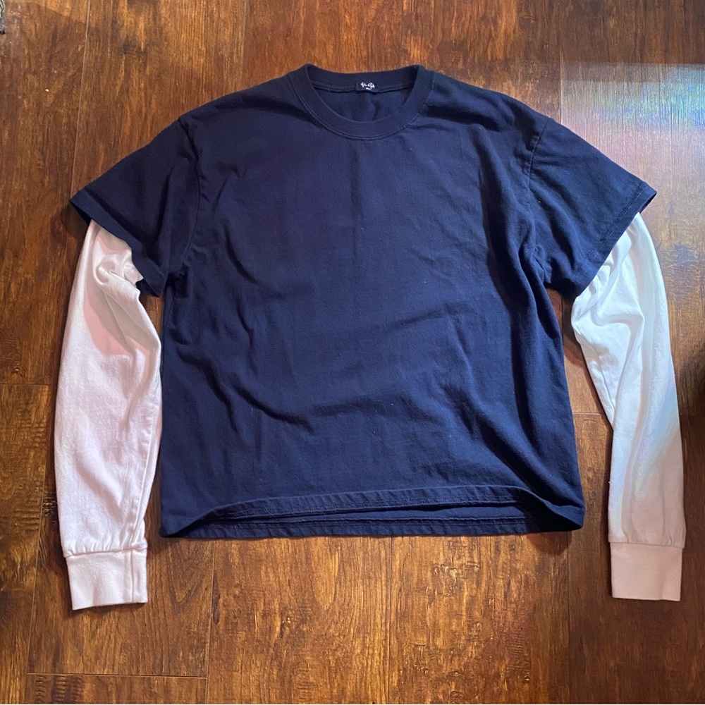 "layered" long sleeve